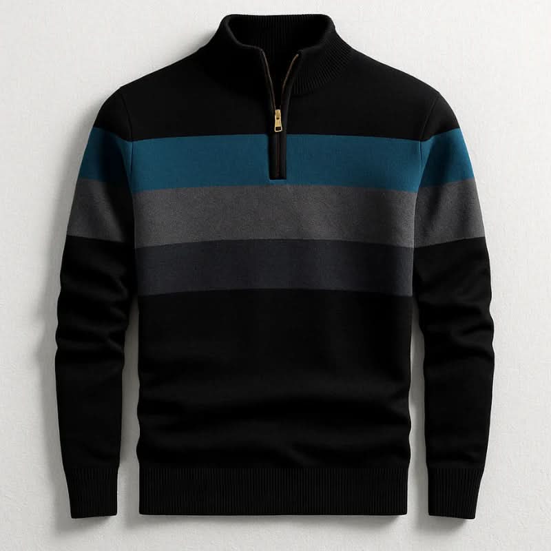 Men's Structured Quarter Zip Pullover