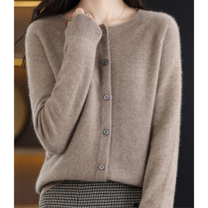 Women's Fine Knit Button Front Cardigan