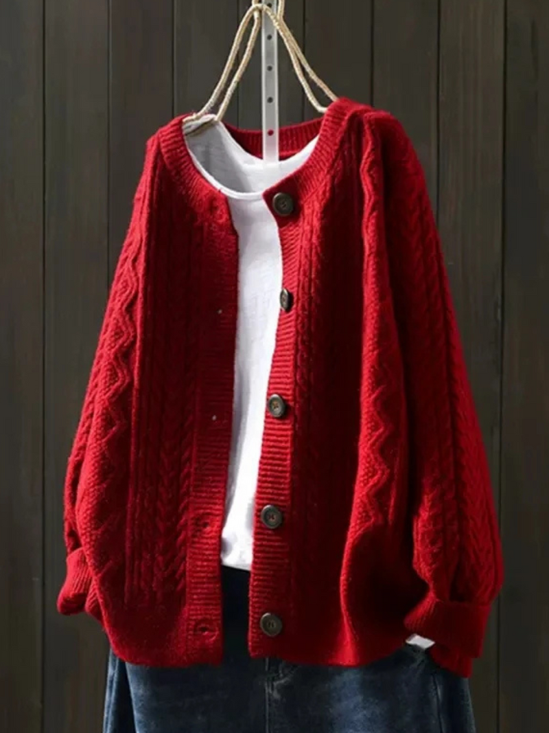 Women's Relaxed Fit Knit Cardigan