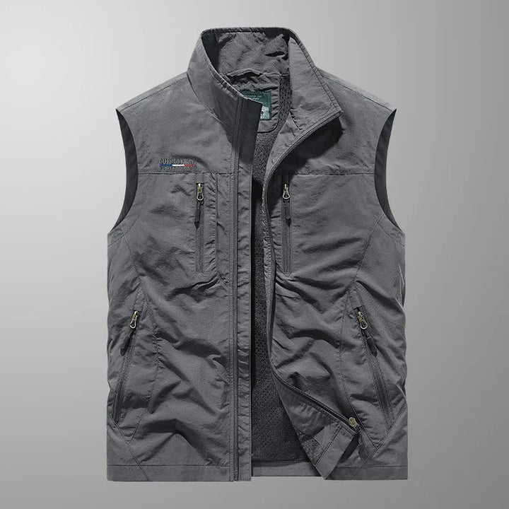 Men's Multi Pocket Outdoor Utility Vest