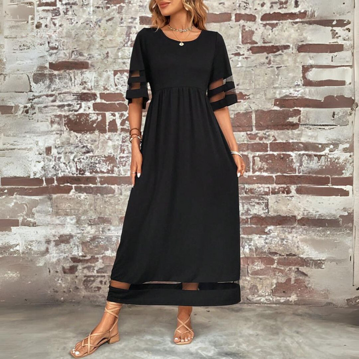 Women's Tummy Control Empire Waist Dress