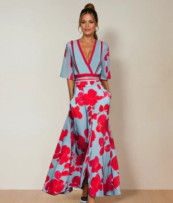 Women's Long Sleeve Fitted Midi Dress