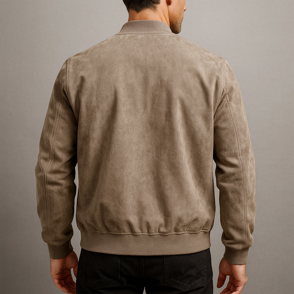 Men's Textured Structured Layering Jacket