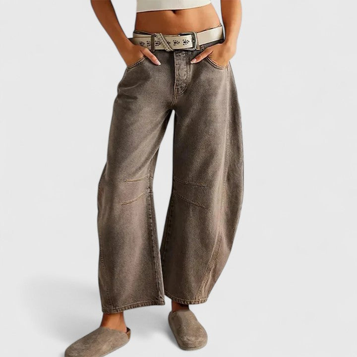 Women's Relaxed Fit Wide Leg Pants