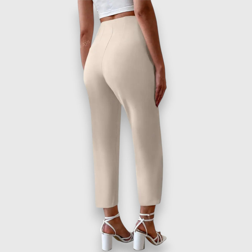 Women's High Waisted Straight Leg Pants