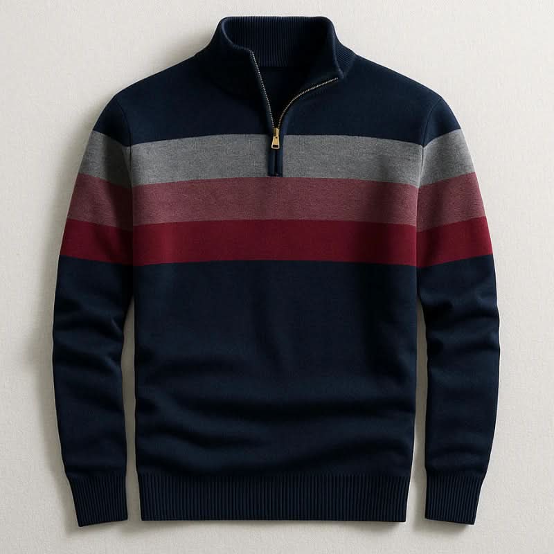 Men's Structured Quarter Zip Pullover