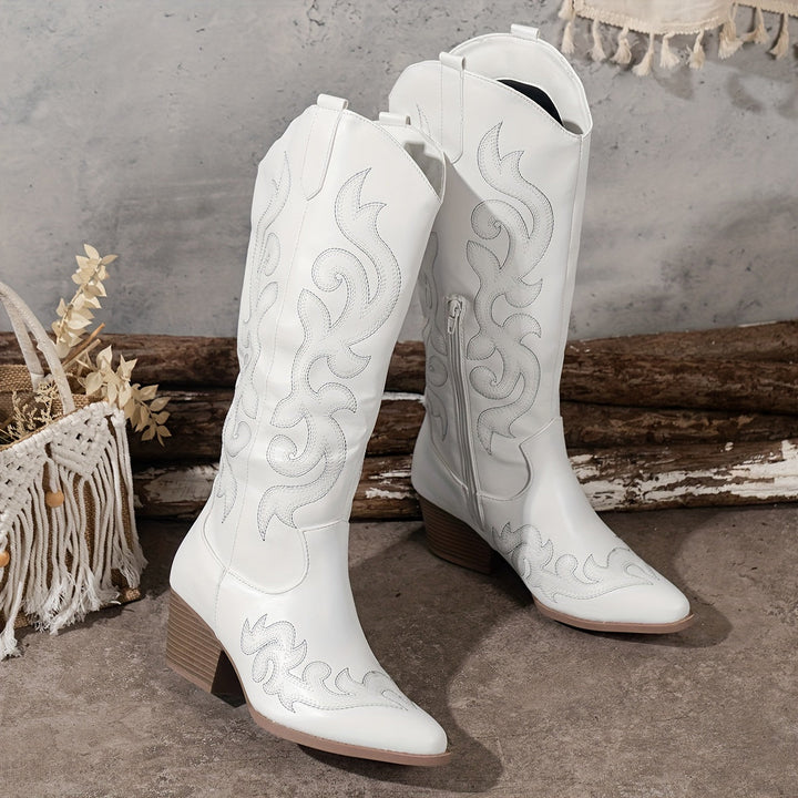Women's Insulated Leather Winter Boots