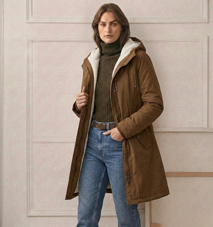 Women's Waterproof Storm Hood Parka