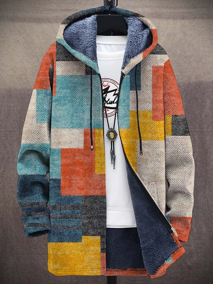 Women's Art Print Knit Cardigan
