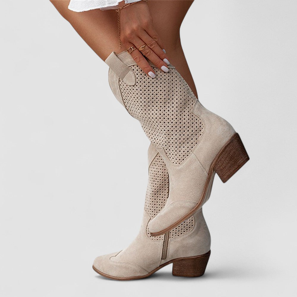 Women's Cushioned Orthopedic Western Boots