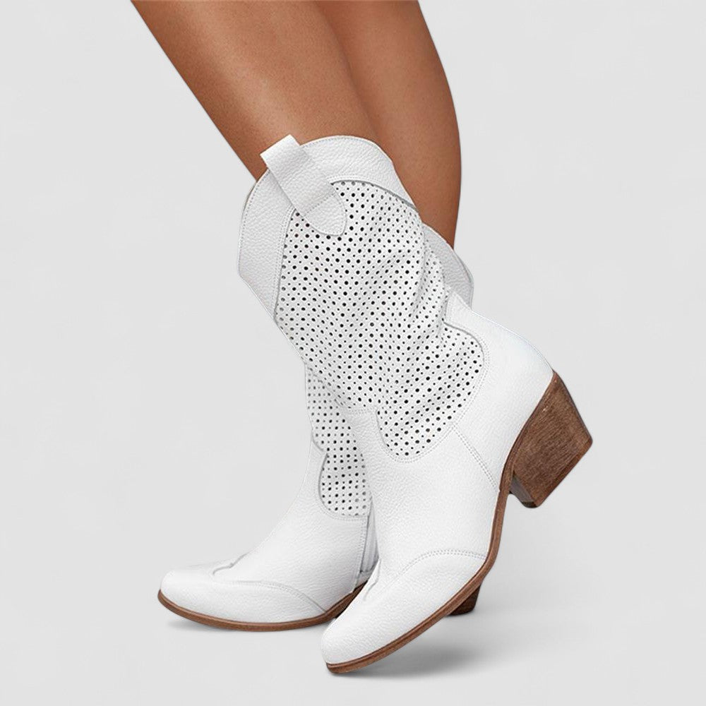 Women's Cushioned Orthopedic Western Boots