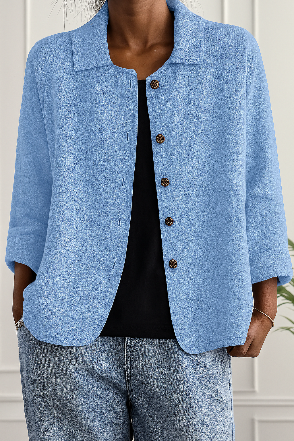Women's Loose Fit Transitional Cardigan