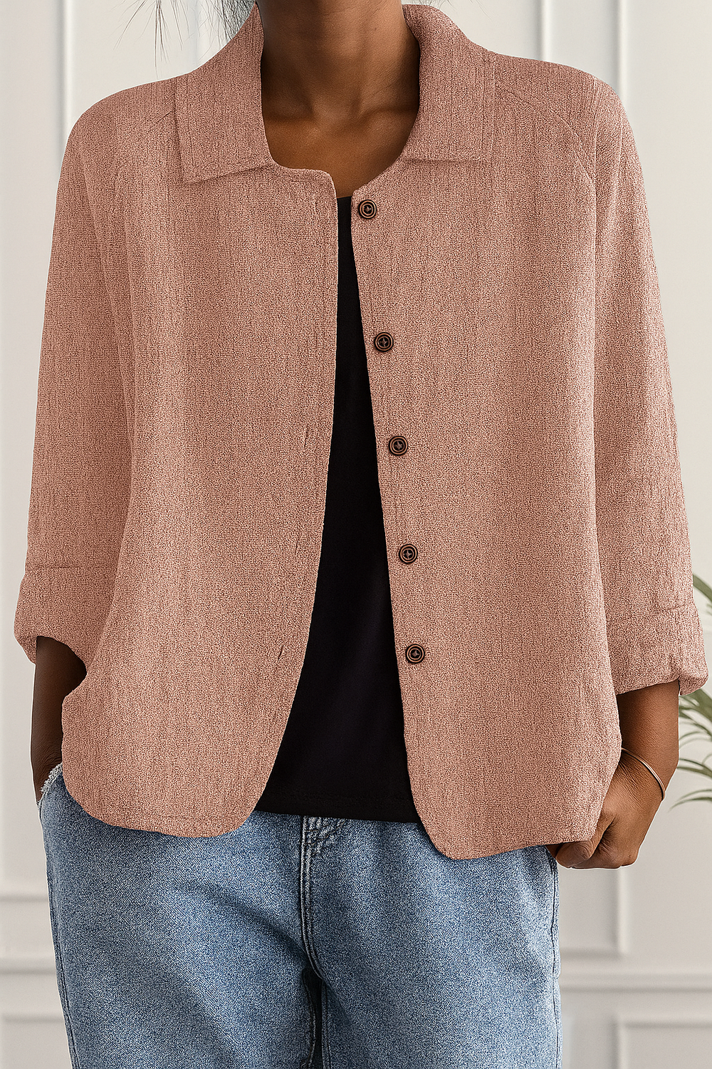 Women's Loose Fit Transitional Cardigan