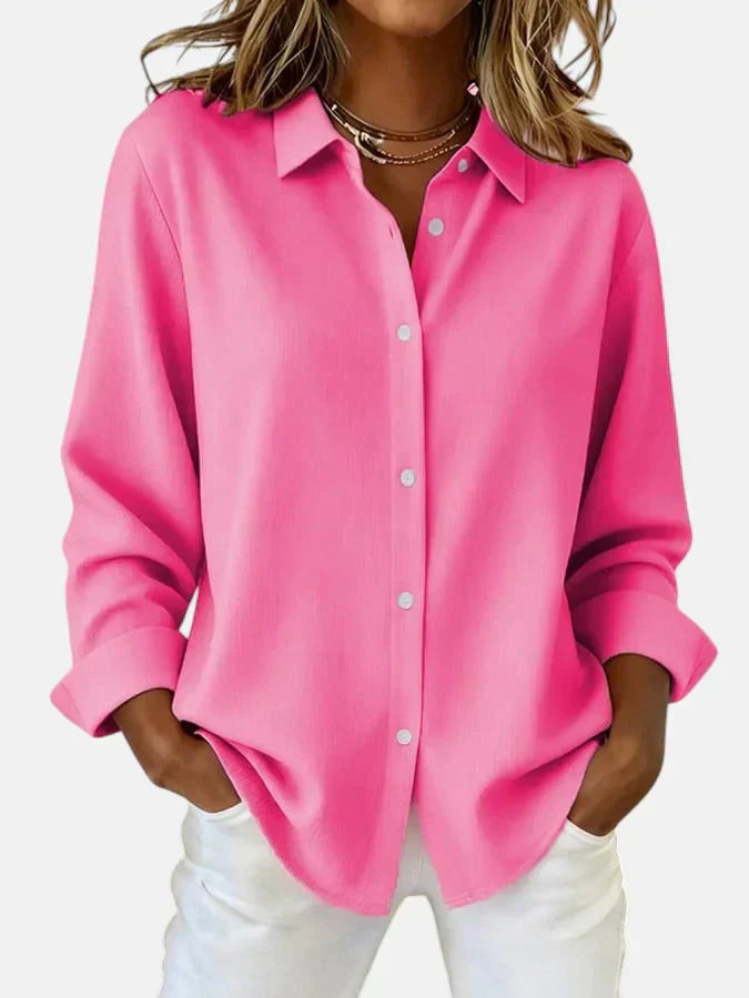 Women's Relaxed Button Down Shirt