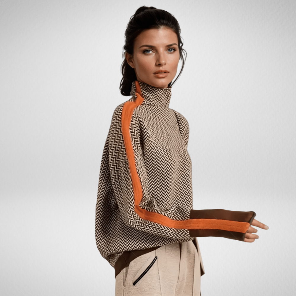 Women's Wool Turtleneck Sweater