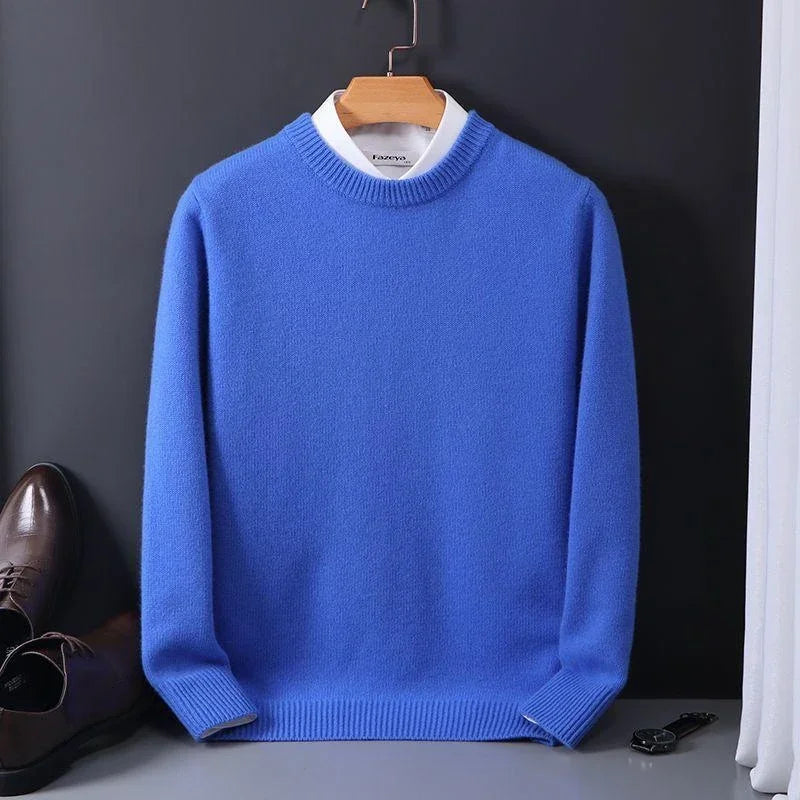 Men's Shape Retaining Crew Neck Sweater