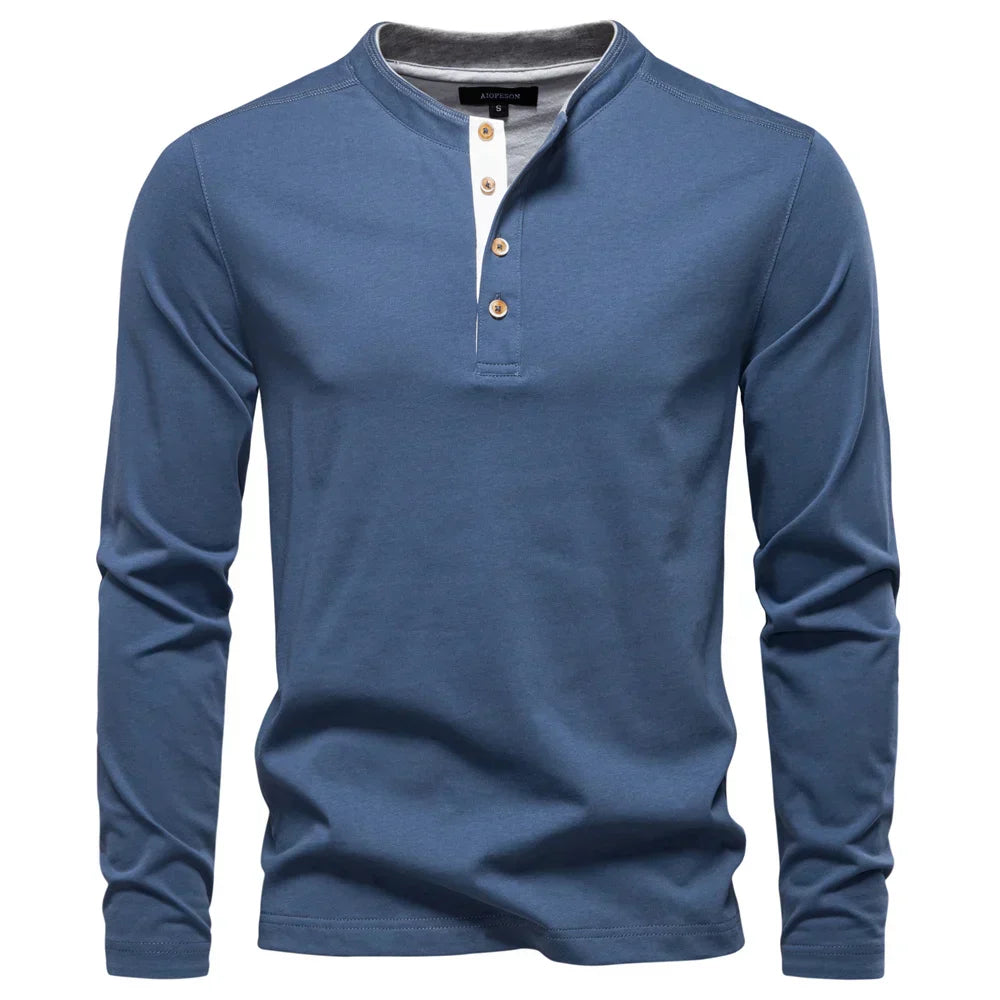 Men's Minimal Long Sleeve Tee