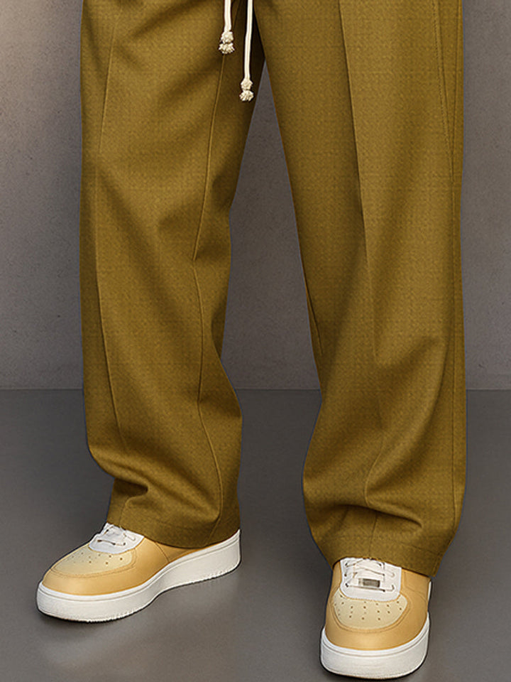 Men's Relaxed Fit Elastic Waist Pants