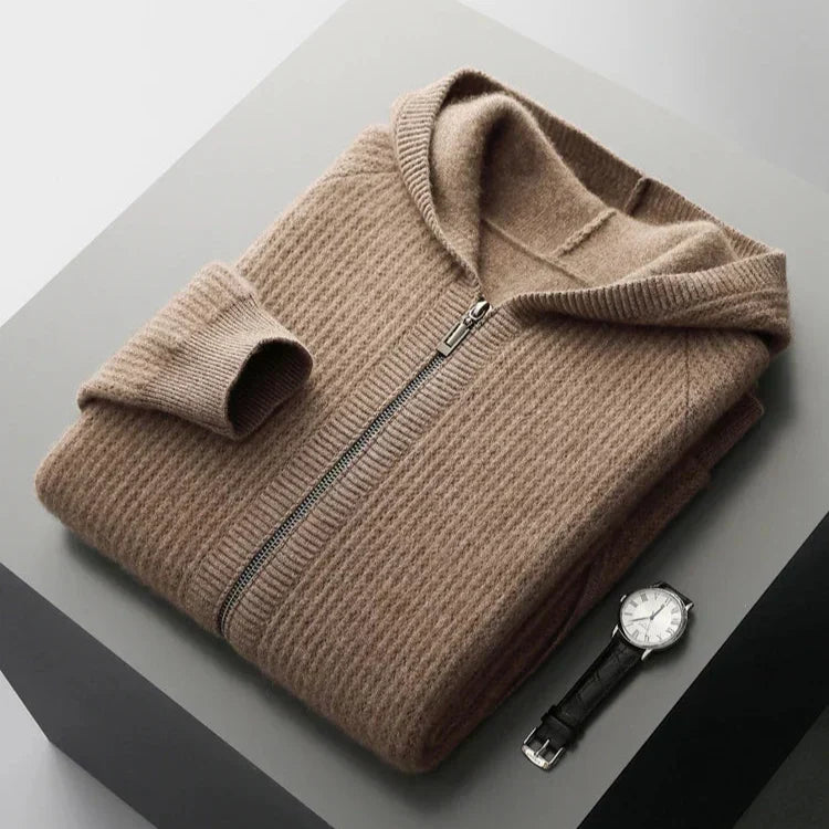 Men's Cashmere Pullover Hoodie