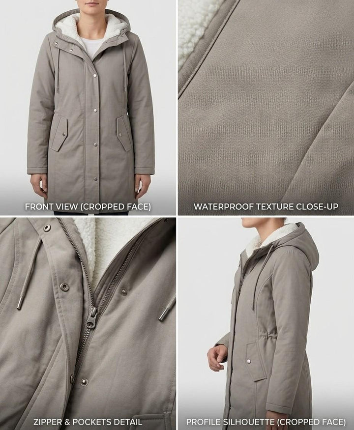 Women's Waterproof Storm Hood Parka