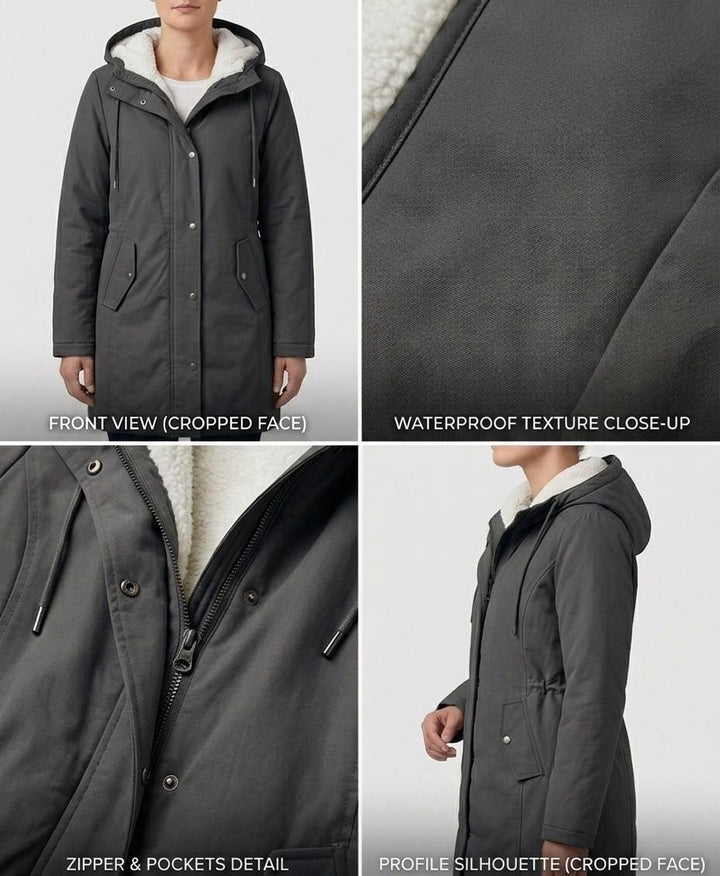 Women's Waterproof Storm Hood Parka