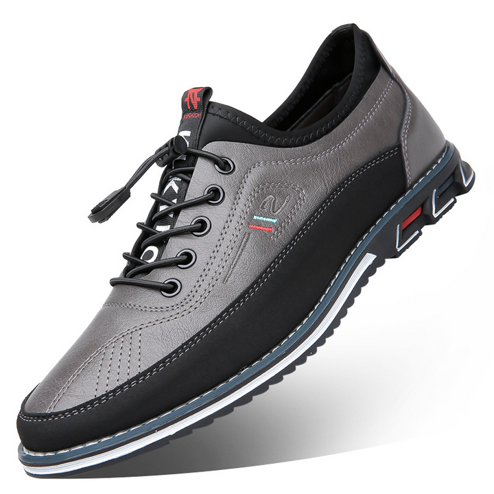 Men's Leather Cushioned Oxford Dress Shoes