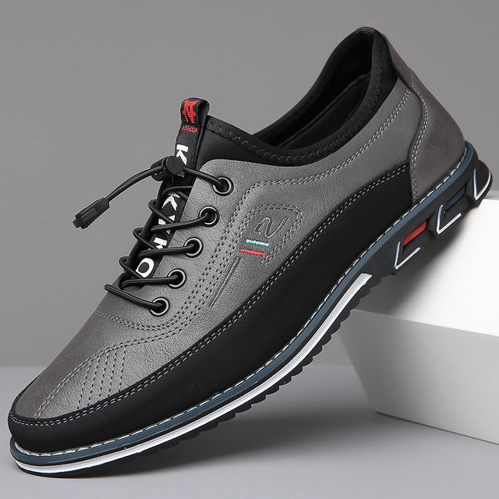 Men's Leather Cushioned Oxford Dress Shoes