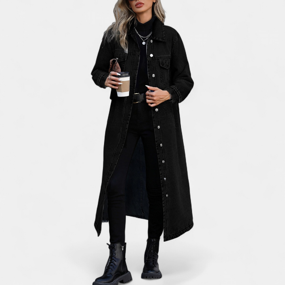 Women's Oversized Longline Coat