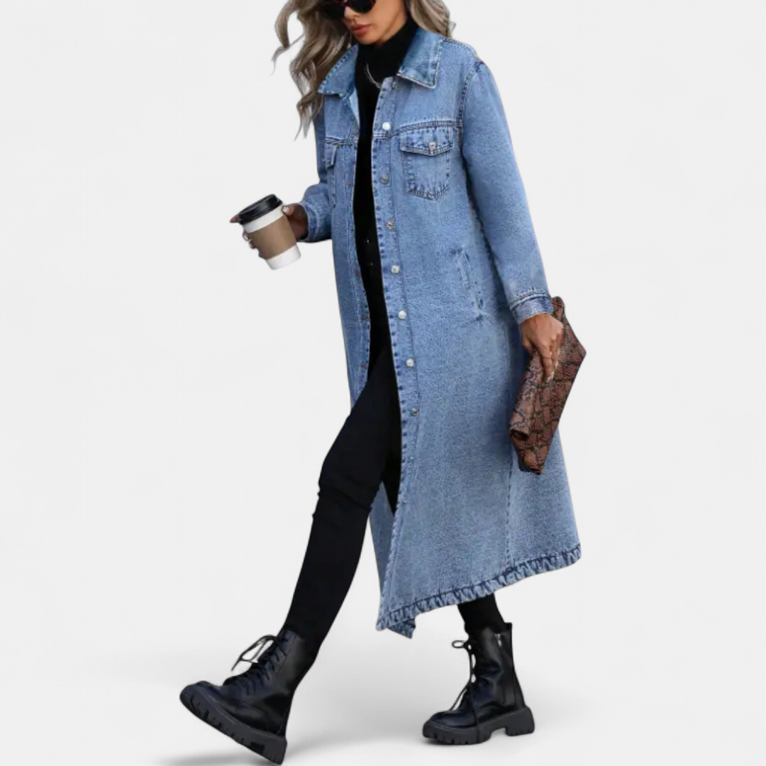 Women's Oversized Longline Coat