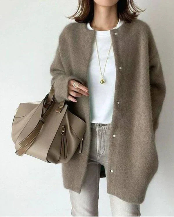 Women's Soft Relaxed Fit Button Cardigan