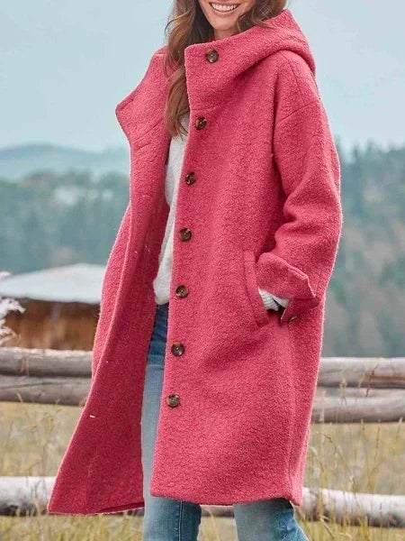 Women's Soft Longline Winter Coat