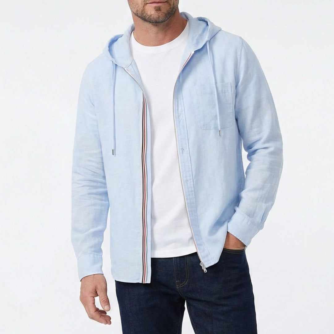 Men's Lightweight Textured Layering Hoodie