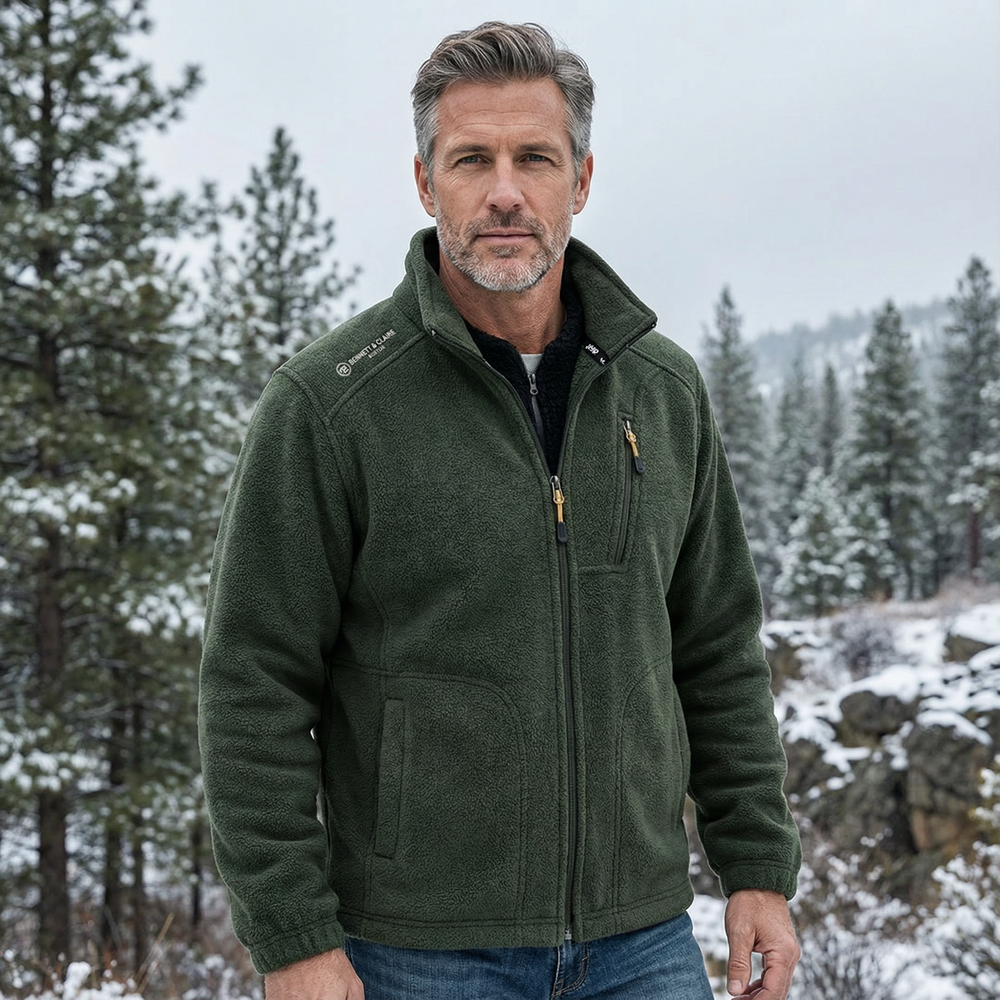 Men's Polar Fleece Zip Pocket Jacket