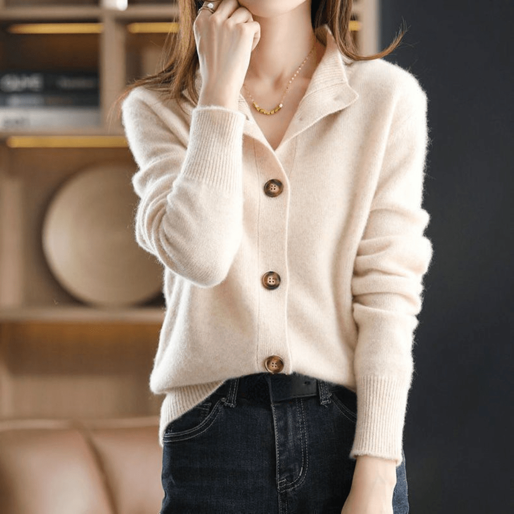 Women's Cashmere Knit Cardigan