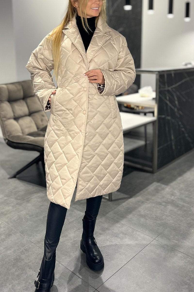 Women's Fitted Mid Length Coat