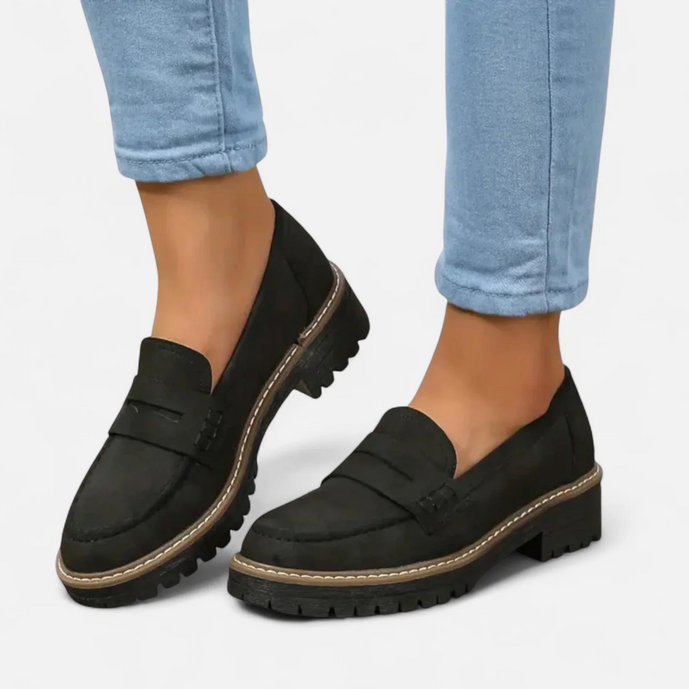Women's Orthopedic Slip On Penny Loafers