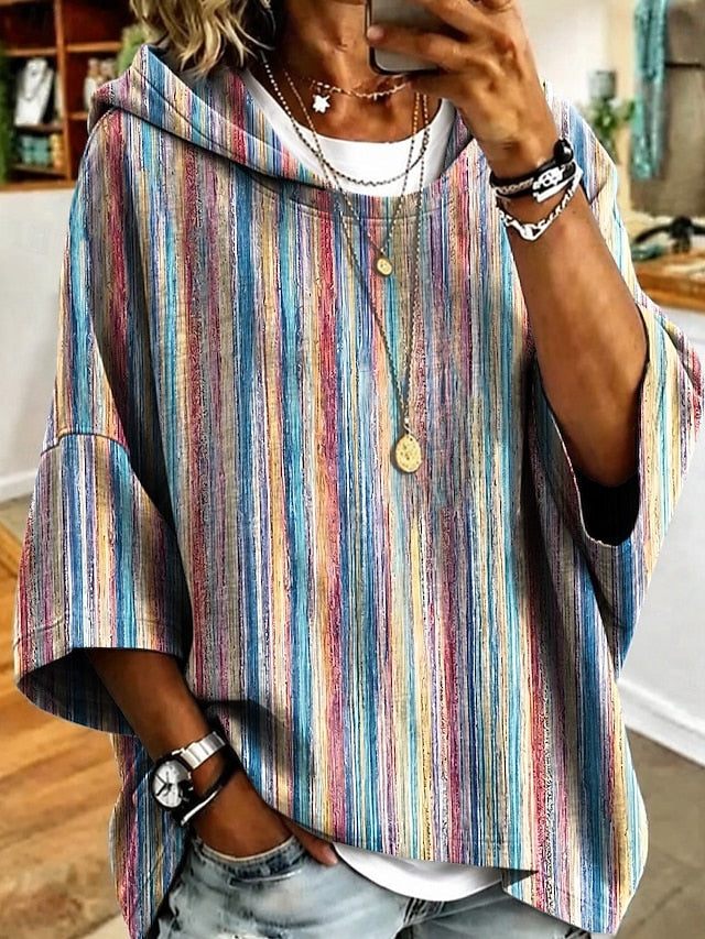 Women's All Over Print Oversized Hoodie